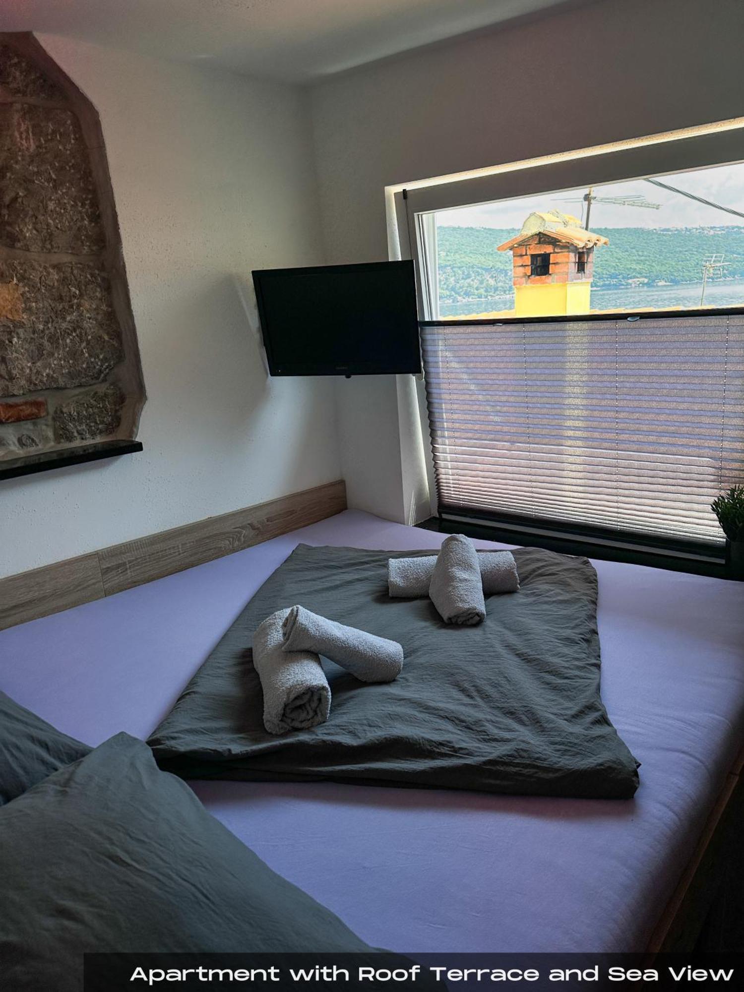 Volos With Roof Terrace, Sea View, Free Private Parking Opatija