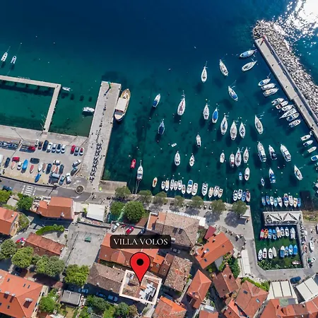 Villa Volos With Roof Terrace, Sea View, Free Private Parking Opatija Exterior foto