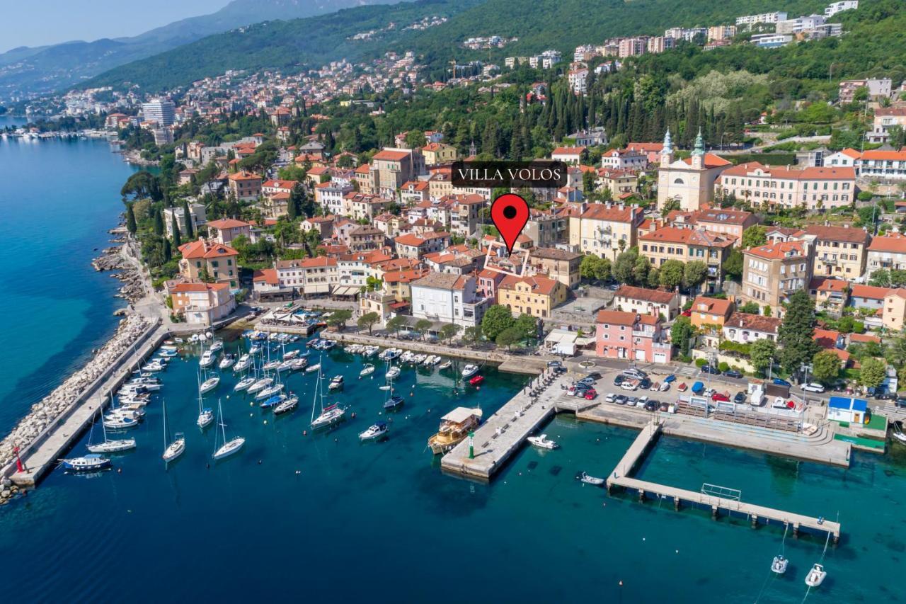 Volos With Roof Terrace, Sea View, Free Private Parking Opatija
